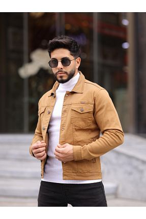 کت نارنجی مردانه اسلیم WKM - کد 875972573