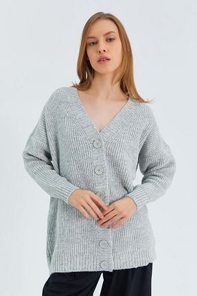 رویه طوسی زنانه یقه هفت Mixray - کد 882099165