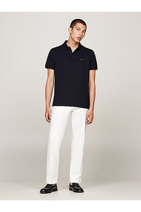 پولوشرت مشکی مردانه پنبه ای Tommy Hilfiger - کد 882160146