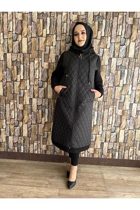 کاپشن حجاب مشکی زنانه اکریلیک Butik Hülya - کد 882141282