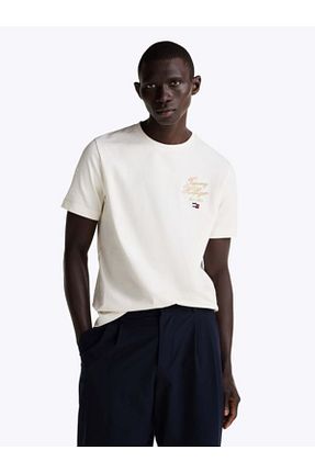 تیشرت زرد مردانه رگولار Tommy Hilfiger - کد 882161727