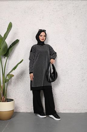 ست بالاتنه و پائین تنه مشکی زنانه تریکو nacar çarşı - کد 870368576