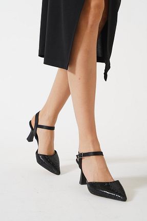 کفش مجلسی مشکی زنانه پاشنه نازک Moda Pie - کد 882194500