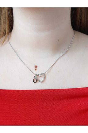 گردنبند استیل ( فولاد ) متالیک زنانه استیل (فولاد) bijoux uniques - کد 882189701