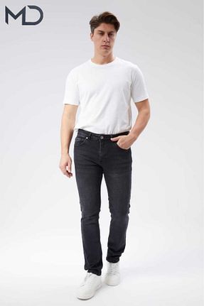 شلوار جین مشکی مردانه رگولار MD MARSHALL DENIM - کد 882389992