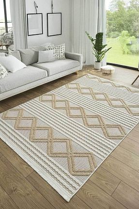 فرش بژ آنتی آلرژی Decomia Home - کد 882189563