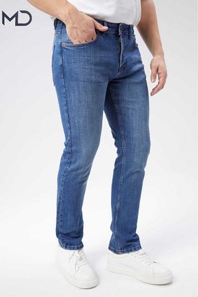 شلوار جین آبی مردانه رگولار MD MARSHALL DENIM - کد 882389666