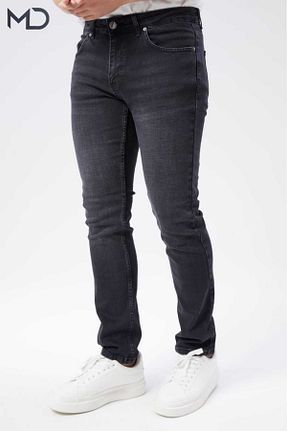 شلوار جین مشکی مردانه رگولار MD MARSHALL DENIM - کد 882389992