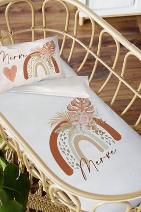 ست روتختی کودک و نوزاد سفید پنبه ای Homamia - کد 639985617