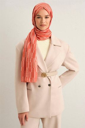 شال صورتی زنانه پلی استر Armine - کد 741498377