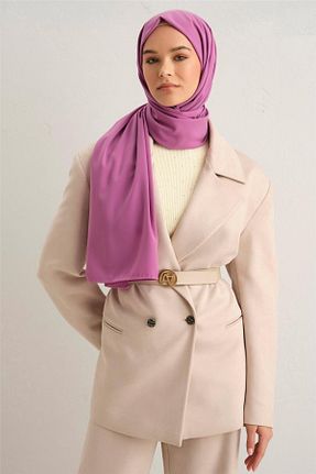 شال بنفش زنانه پنبه پلی استر Armine - کد 234118992