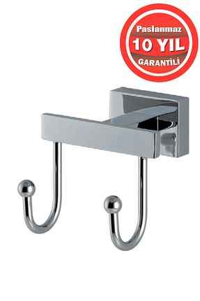 آویز حمام طوسی ÇELİK BANYO - کد 882245480