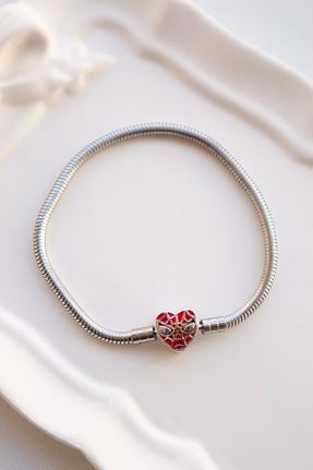 دستبند جواهر طوسی زنانه زیرکن Ef Butik - کد 882251890