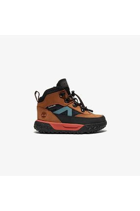 کفش اسنیکر بژ بچه گانه بند دار Timberland - کد 882238275
