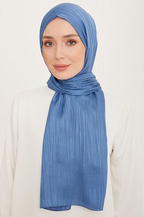 شال سرمه ای زنانه پلی استر Armine - کد 766910672