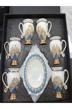 فنجان قهوه رنگی 6 نفره MOTAFAEL - کد 882267617