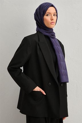 شال بنفش زنانه پنبه ای Armine - کد 840458120