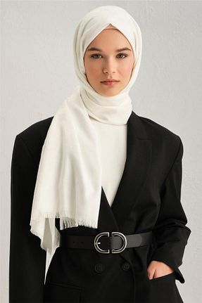 شال سفید زنانه ابریشم Armine - کد 882274550