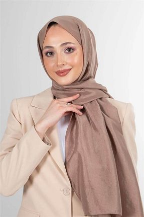 شال قهوه ای زنانه İpekel - کد 882271554