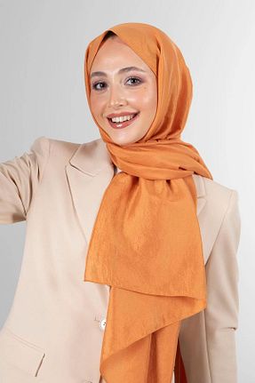 شال نارنجی زنانه İpekel - کد 882278217