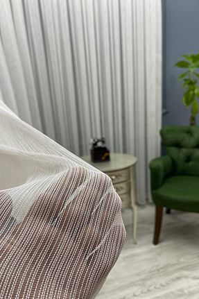پرده توری نباتی ریل دار PERDECITY - کد 882269765