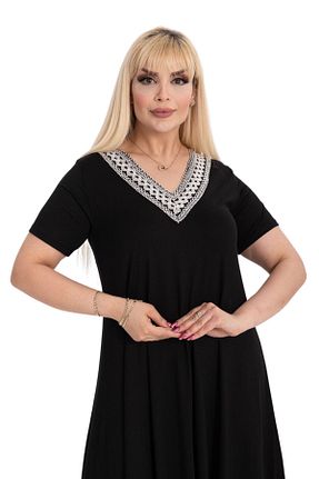 لباس مشکی زنانه بافت MELSAY - کد 747919573