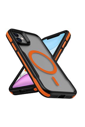 کاور و قاب نارنجی iPhone 11 Nezih Case - کد 880041089
