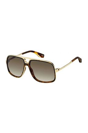 عینک آفتابی قهوه ای زنانه مستطیل Marc Jacobs - کد 4488504