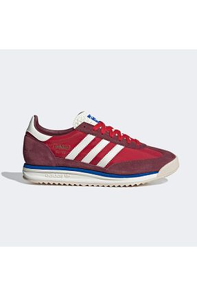 کفش پیاده روی زرشکی زنانه پارچه ای adidas - کد 830110669