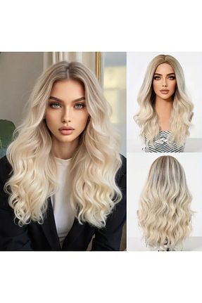 کلاه گیس زرد زنانه favorim peruk - کد 880102392