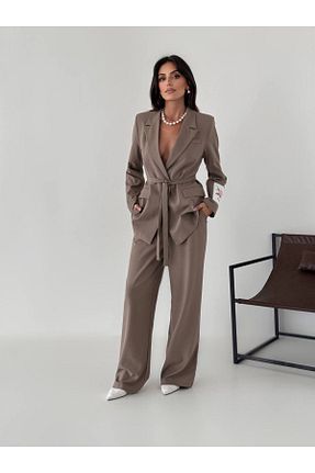 ست بالاتنه و پائین تنه زنانه بافتنی dükkan10butika - کد 880057351