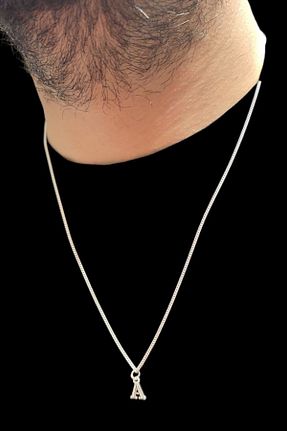 گردنبند نقره طوسی زنانه 925 عیار MODA925 - کد 880056953