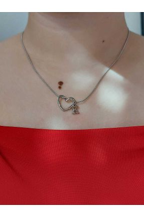 گردنبند استیل ( فولاد ) متالیک زنانه استیل (فولاد) bijoux uniques - کد 873795184