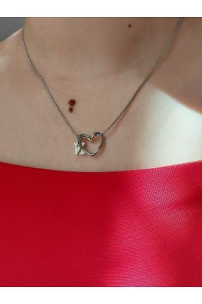 گردنبند استیل ( فولاد ) متالیک زنانه استیل (فولاد) bijoux uniques - کد 873796415