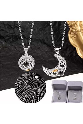 گردنبند جواهر رنگی زنانه برنجی Köstebek - کد 368232635