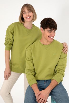 سوئیشرت سبز مردانه ساده U.S. Polo Assn. - کد 859393463