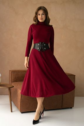 لباس زرشکی زنانه تریکو WOMAN VISION - کد 859943414