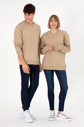 سوئیشرت بژ مردانه ساده U.S. Polo Assn. - کد 862423606