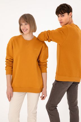 سوئیشرت زرد مردانه ساده U.S. Polo Assn. - کد 862423593