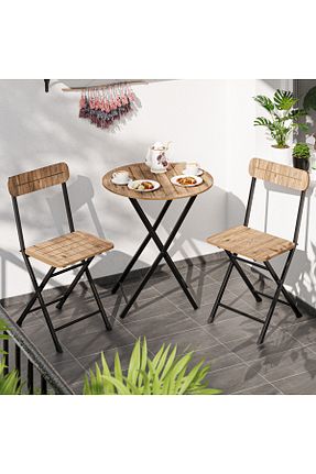 ست باغچه قهوه ای MDF Güzelkan - کد 880136594