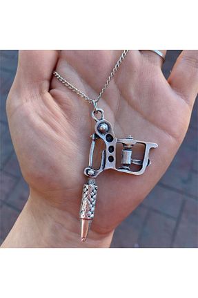 گردنبند جواهر زنانه روکش نقره Köstebek - کد 406728766