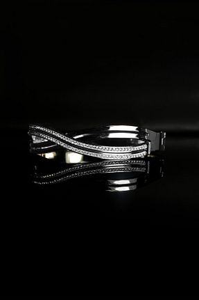 دستبند استیل (فولاد) متالیک زنانه استیل (فولاد) Menis Jewelry - کد 880155601