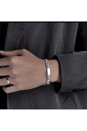 دستبند استیل (فولاد) سفید مردانه استیل (فولاد) Jorg Zenn - کد 880176125