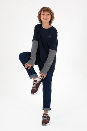 تیشرت سرمه ای بچه گانه رگولار U.S. Polo Assn. - کد 867122256