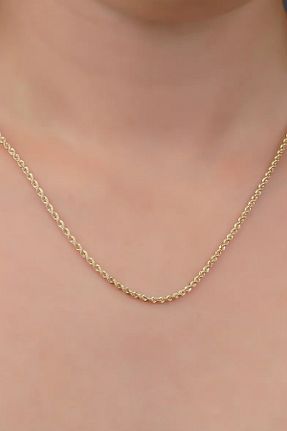 گردنبند طلا زرد زنانه 14 عیار Glorria - کد 851641146