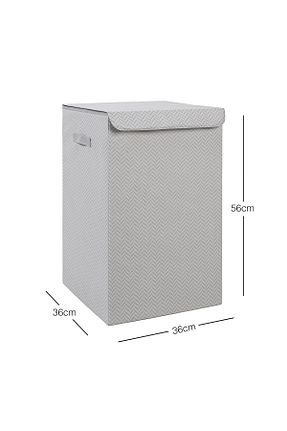 سبد لباس طوسی Jüt Ocean Home Textile - کد 880175991