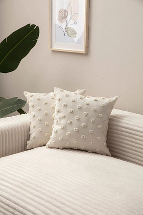 کوسن و روکش کوسن نباتی کتان enc home - کد 880175113