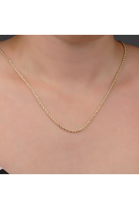 گردنبند طلا زرد زنانه 14 عیار Glorria - کد 851641146