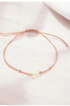دستبند طلا زرد زنانه 14 عیار Glorria - کد 851640066