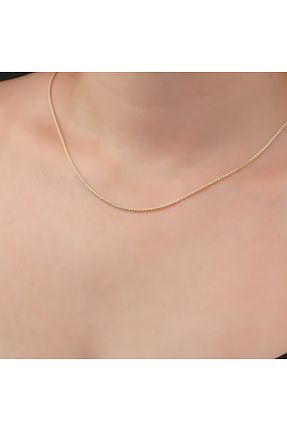گردنبند طلا زرد زنانه 14 عیار Glorria - کد 851640685